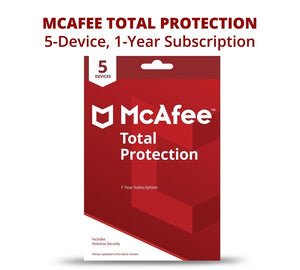 McAfee Total Protection | 1 year | 5 devices | ESD